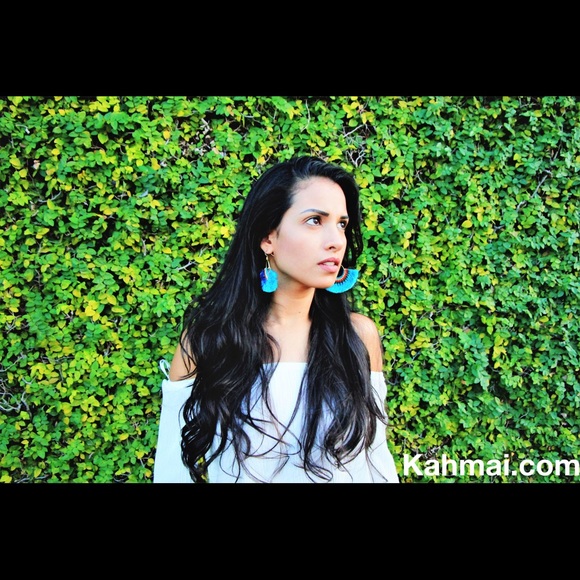 Fringe earrings - Picture 2 of 3